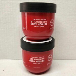The Body Shop Strawberry Body Yogurt 2 Pack 6.9oz Each
